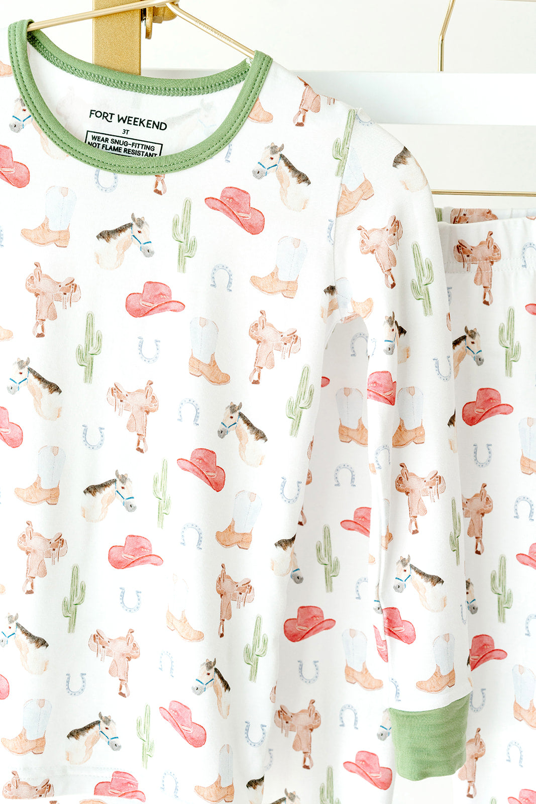 The Buckaroo Pajama Set