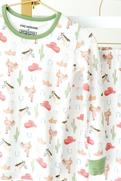 The Buckaroo Pajama Set