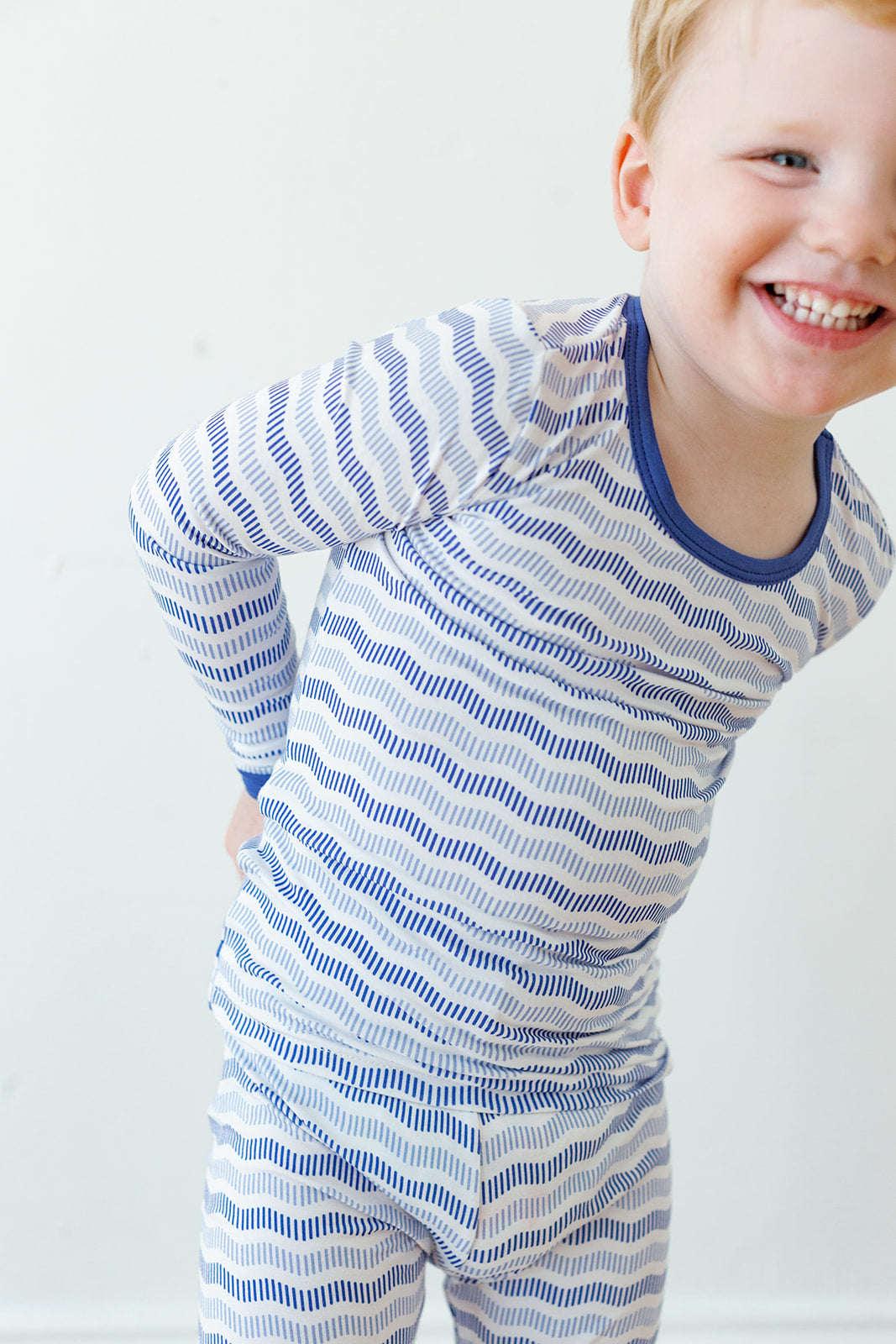 The Blue Wave Pajama Set