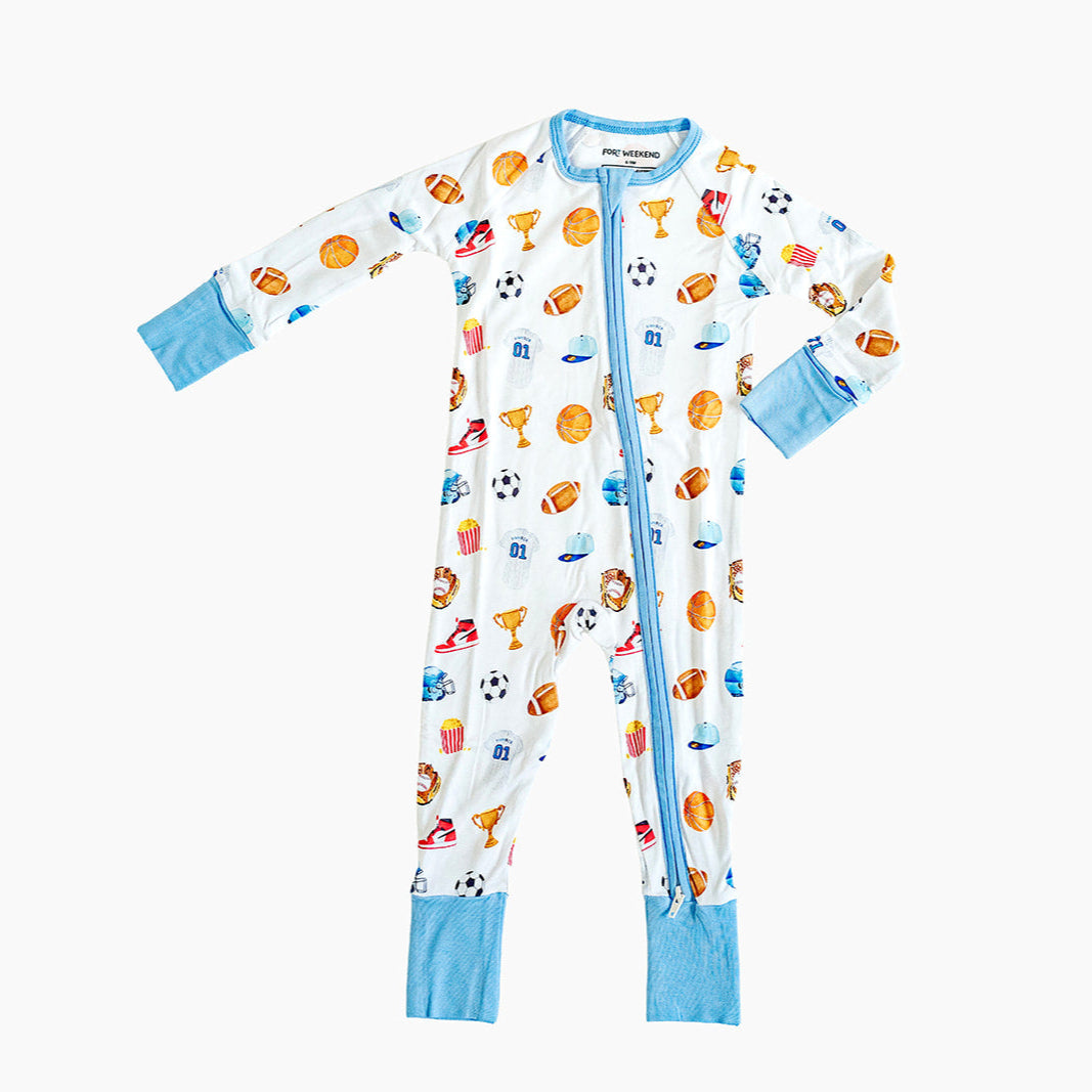 The Champ Zipper Onesie