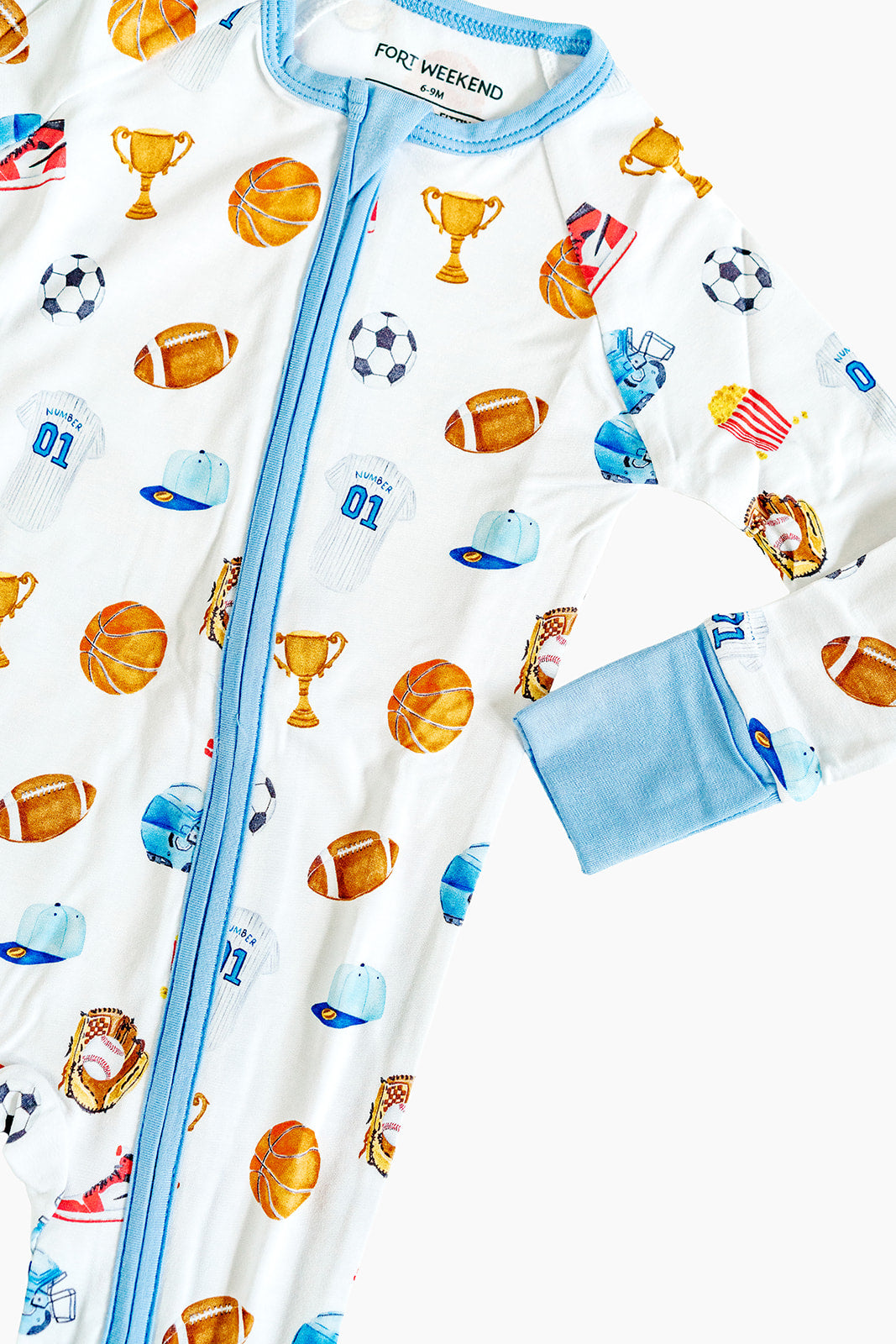 The Champ Zipper Onesie