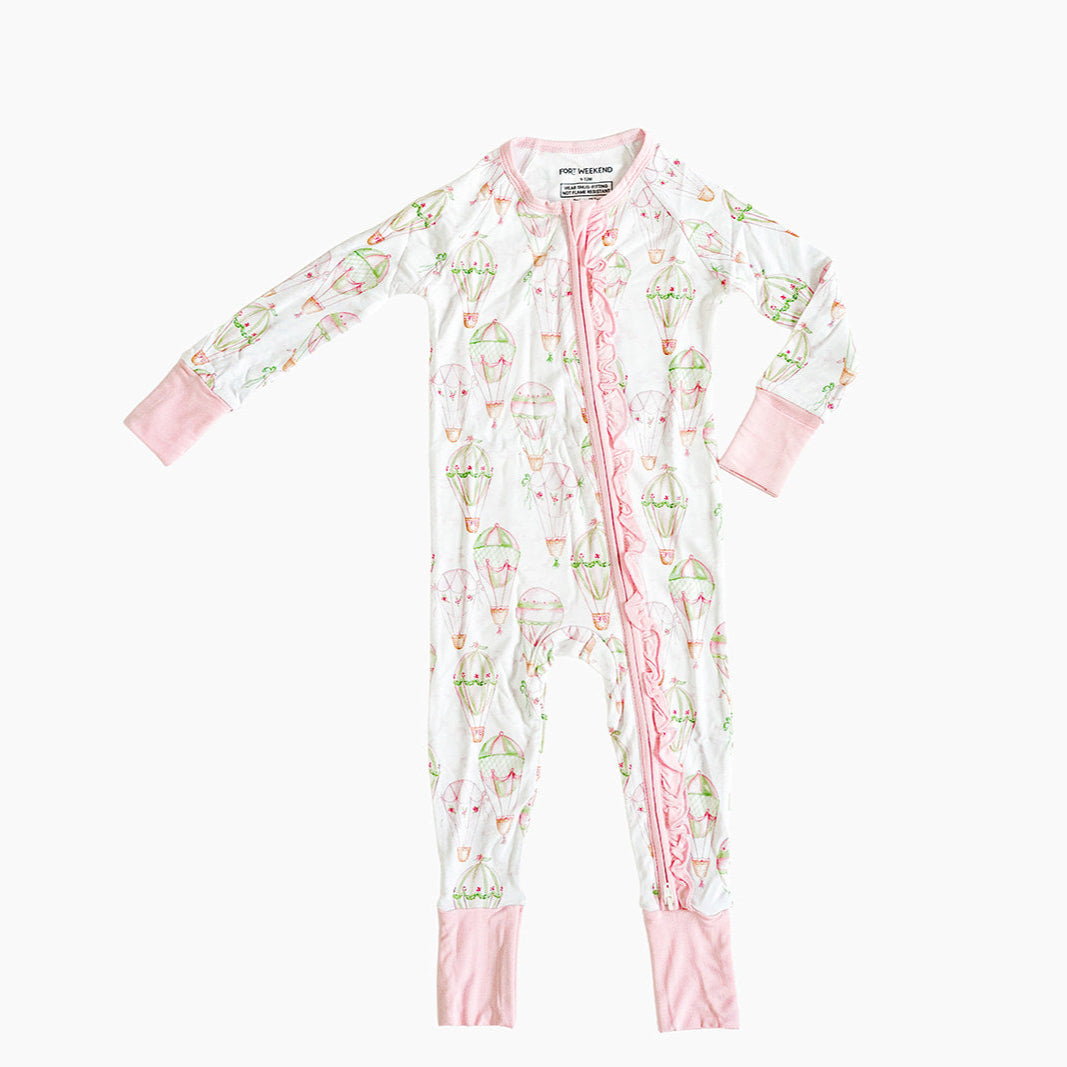 The Hot Air Balloon Zipper Onesie