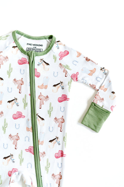 The Buckaroo Zipper Onesie