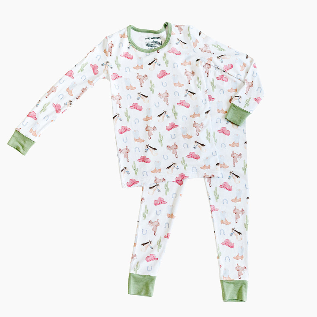 The Buckaroo Pajama Set