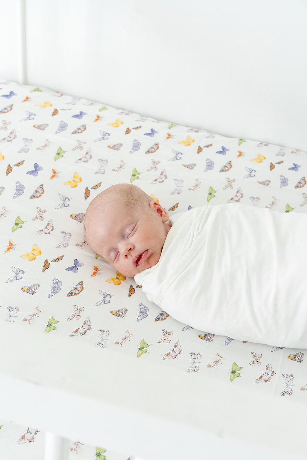 The Butterfly Crib Sheet