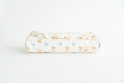 The Goldie in Blue Sleeping Bag