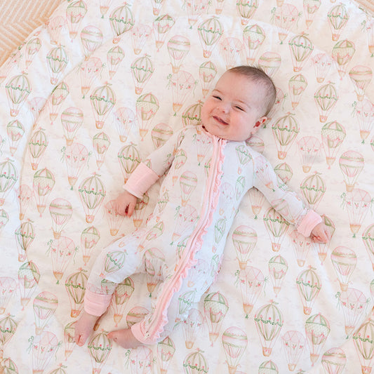 The Hot Air Balloon Zipper Onesie