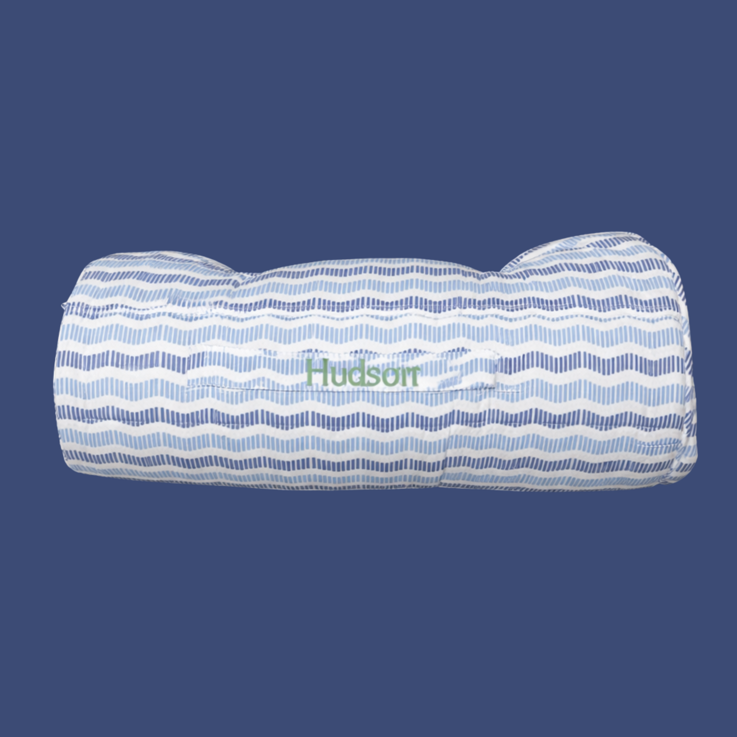 Sample Sale – Blue Wave Nap Mat (Embroidered “Hudson”)
