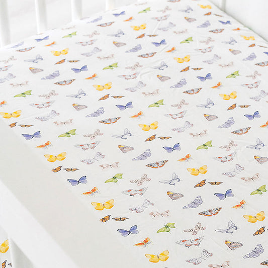 The Butterfly Crib Sheet