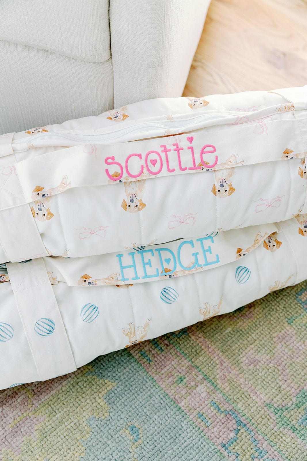 The Goldie in Pink Sleeping Bag