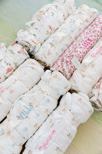 The Goldie in Pink Sleeping Bag