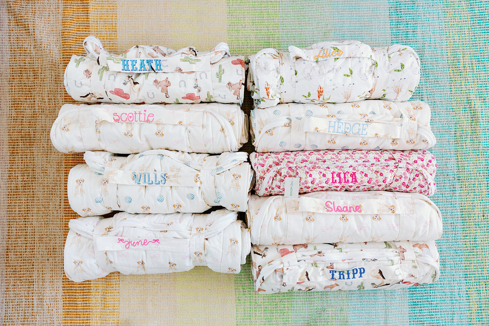 The Goldie in Pink Sleeping Bag