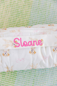 The Goldie in Pink Sleeping Bag