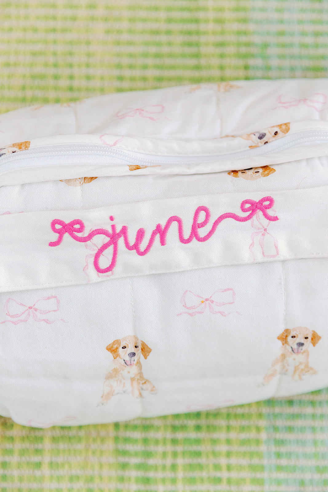 The Goldie in Pink Sleeping Bag