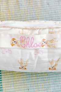 The Goldie in Pink Sleeping Bag