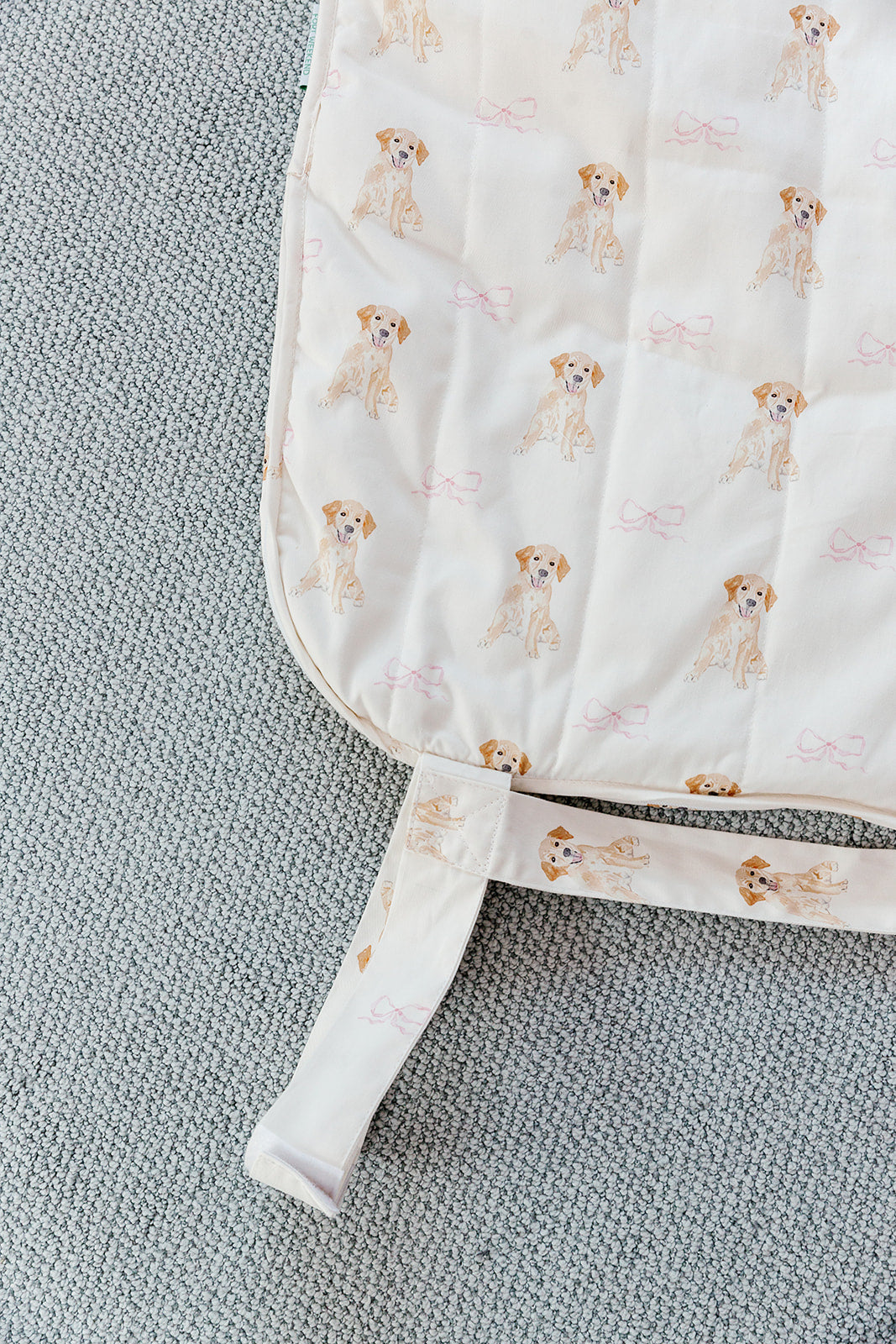 The Goldie in Pink Sleeping Bag