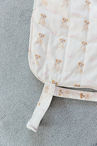 The Goldie in Pink Sleeping Bag
