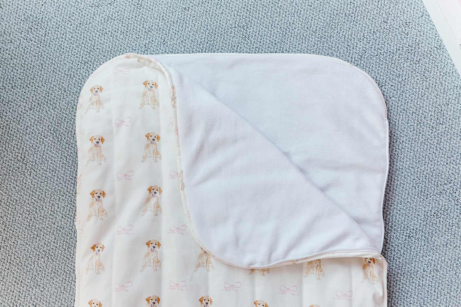 The Goldie in Pink Sleeping Bag